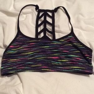 Girls sports bra
